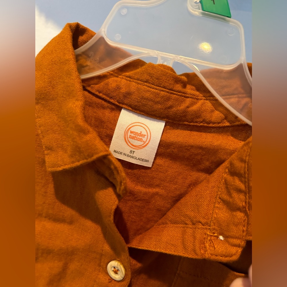 Wonder Nation Baby Boy 2pc Summer outfit sz 12 mo NWT - Picture 2 of 5